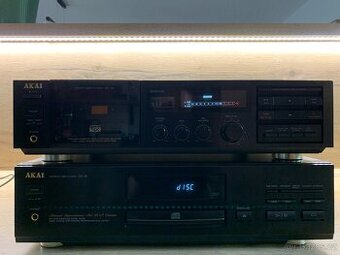 Akai Tape Deck GX-32 a Akai CD 19