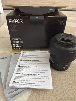 Nikon Z 50 mm f/1,8 S
