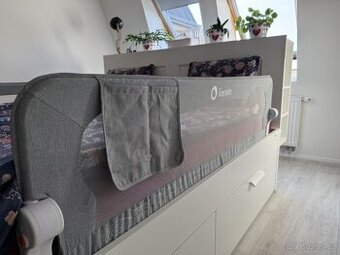 Prodám dětské zábrany na postel – Lionelo Eva Grey (2 ks)