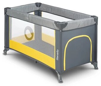 Postýlka cestovní LIONELO Stefi Yellow Lemon - 1