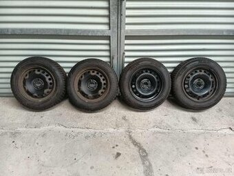 ZIMNÍ PNEU + DISKY 15" ...RENAULT DACIA 195/65 R15