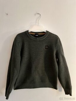 🧶 HUGO BOSS svetr – původně XL, teď cca dětská 146–152 🧥