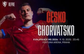 2x Vstupenka Česko - Chorvatsko 2000kč/ks