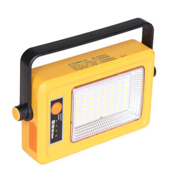 Solární LED reflektor s powerbankou