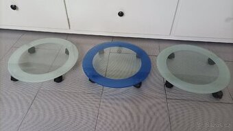 Podložky na květiny - pojízdné