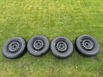 Plechové disky 5x112 R15 se zimní pneu 195/65