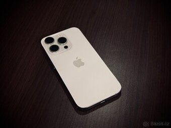 iPhone 15 Pro 256gb White + 8x obal + 2x sklo