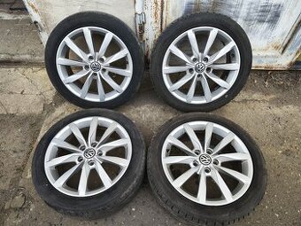 17"letní alu sada Dijon 5x112 origo Golf 7 GTD Octavia 3 RS