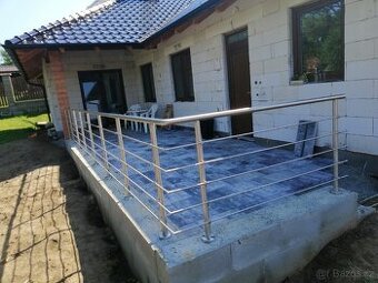 Nerezové zábradlí na míru
