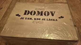 Dřevěná  bedýnky PATINA, ručně malovaná