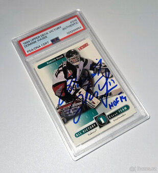 Dominik Hašek - ověřený podpis