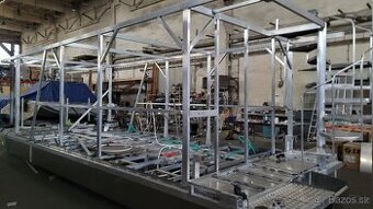 Plovak ponton hausbot 12x3 hlinik