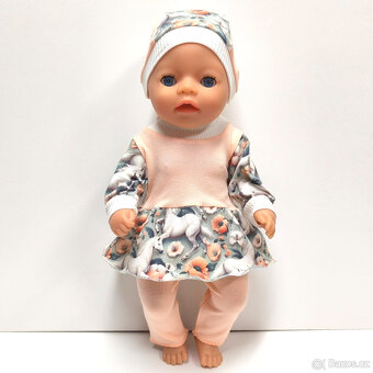 NOVÉ OBLEČKY NA BABY BORN soft touch little 36 cm