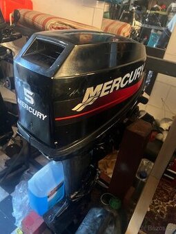 Lodni motor Mercury 6hp 2t 2valec, kratka noha