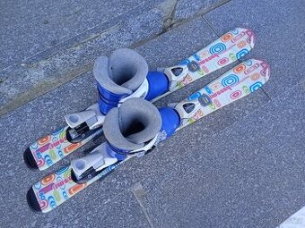 Dětské lyže 80cm a boty