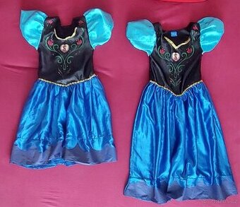 2x šatičky Anna (Disney - Ledové království)