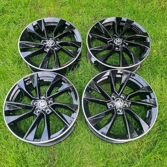 Scala Kamiq Fabia R17 letní Alu 5x100