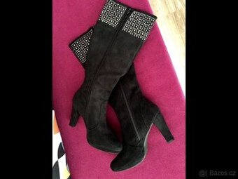 Dámské kozačky, vel. 38.