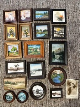 staré rámečky s obrázky