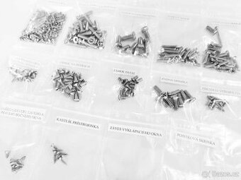 Tatra 603 sada šroubu