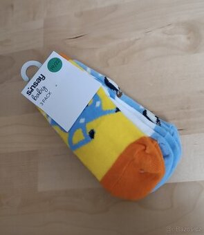 NOVÉ ponožky 3 PACK velikost 19/22