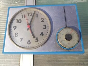 Retro kuchyňské hodiny s minutkou WEIMAR Quartz – design NDR