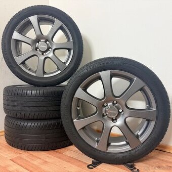 VW/ŠKODA/SUBARU 5x100 R17 ET40+LETNÍ 225/45R17 6mm