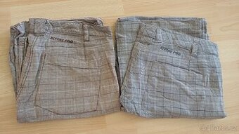 2x zachovalé kalhoty 42 AlpinePro
