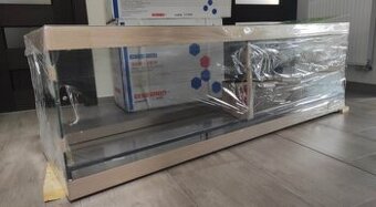 Terárium nové 120x40x40 .Vhodné pro agamy, želvy hady. Síla