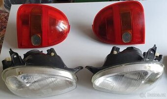 Opel Corsa B - přední + zadní lampy