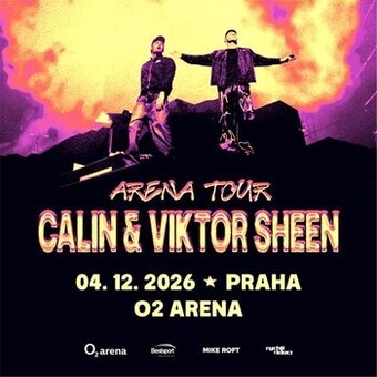 Calin & Viktor Sheen - PRAHA - 4.12.2026 - 3 MÍSTA SPOLU