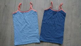 Dívčí košilky Tchibo 98/104 a 110/116