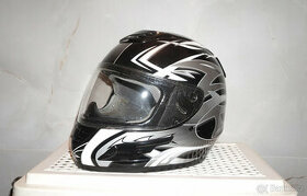 Helma na motorku L motocyklová přilba vel. L (60cm) bezvadná