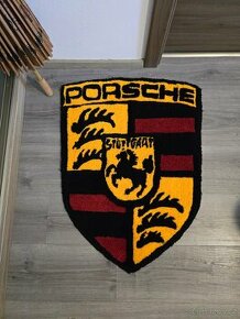 Porsche - ručně vyrobený koberec