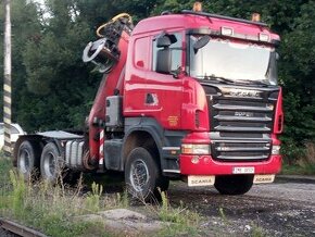 Prodám lesovůz Scania R420 6x6