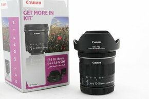 Canon EF-S 10-18mm f/4.5-5.6 IS STM stabilizace