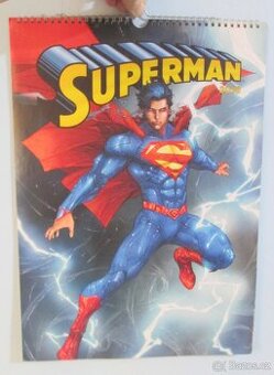 Superman - velký kalendář 2018 - 1