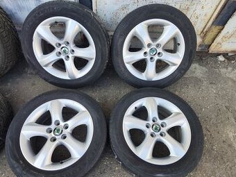15"letní alu sada Antares 5x100 origo Fabia 2 Roomster Polo