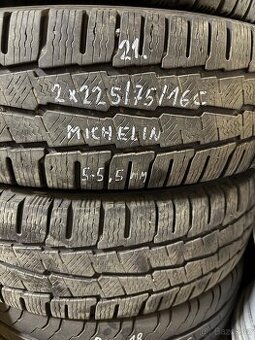 2x zimní pneu r16 225/75/16C