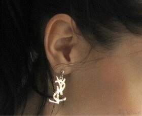YSL náušnice. - 1