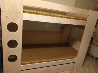 Patrova postel, patrovka včetně matraci