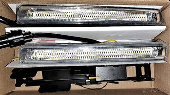 Světla pro denní svícení DRL + dyn.bl.12/24V.