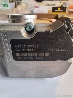Škrtící klapka Renault 1.9 a 2.5 dci
