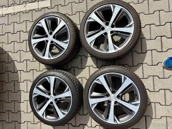 18" 5x108 ALU KOLA ORIGINÁL PEUGEOT+zimní pneu