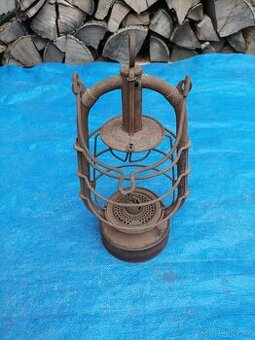 Stará německá petrolejová lampa - 1