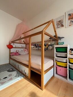 Ikea Kura domečková postel