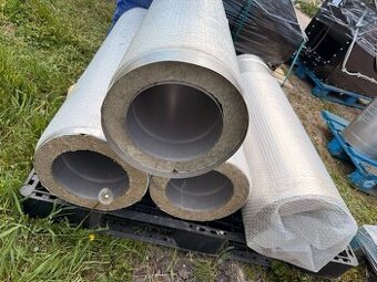 Fasádní třívrstvý komín Ø180mm (tl. nerez stěny 1mm)