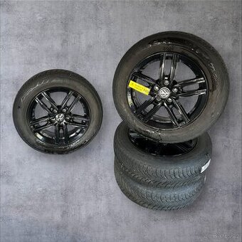 Alu kola VW 5x100 + zimní 185/65r15
