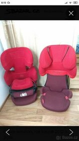 2 dětské autosedačky Cybex solution bez isofixu