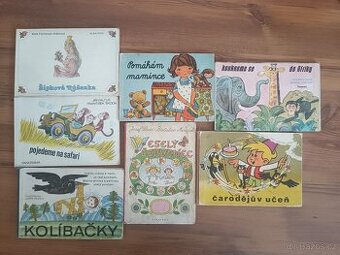 Stará leporela a knížky pro děti